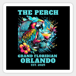 The Perch Bar and Lounge Grand Floridian Orlando Florida Magnet